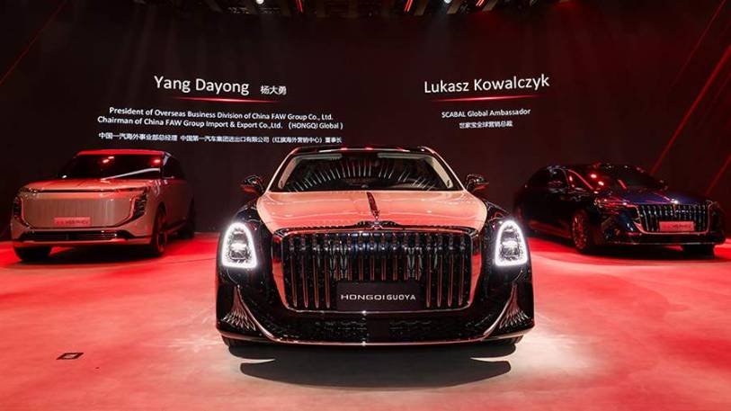 Hongqi представит три новые модели в России в 2025 году