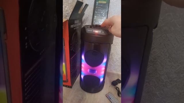 музыкальная колонка zqs-4248 с подсветкой смотреть онлайн