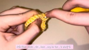 Звезда-брелок крючком ⭐️// Crochet star ⭐️