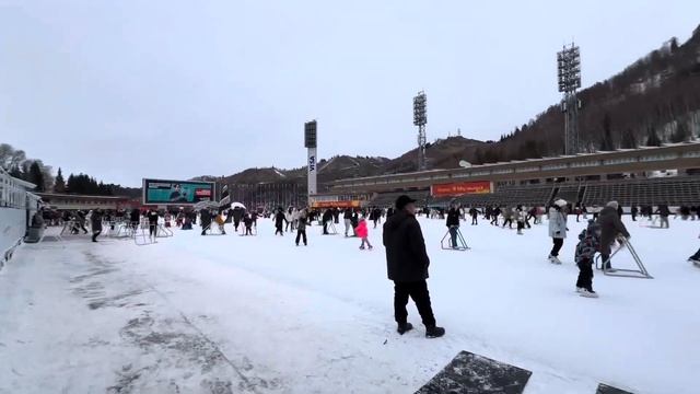 #vlog vlog с Медео🏔️:лед, горы и мы💃🏻 Неожиданные момен? смотреть онлайн