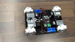 Моторизированная тележка на колесах Илона (Mecanum Wheeled Mot