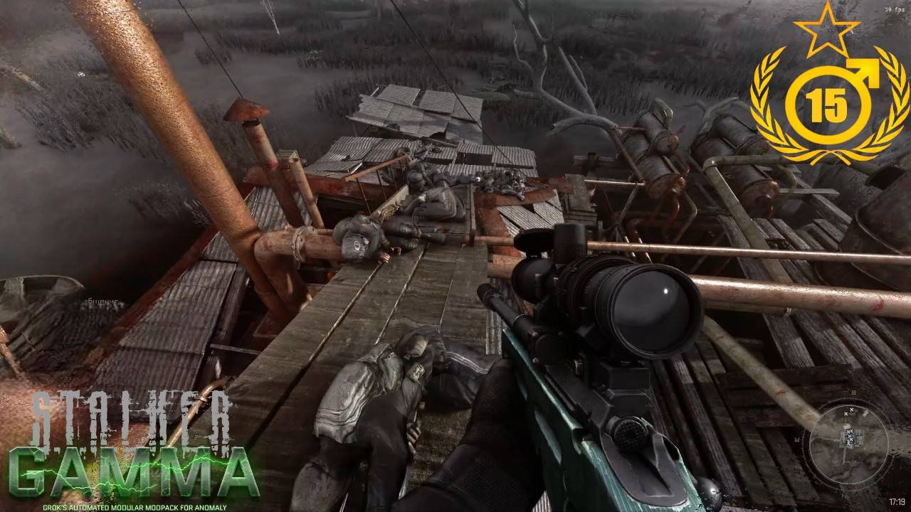 Золотые Горы на Болоте #15 S.T.A.L.K.E.R. Anomaly G.A.M.M.A. 0.9.3