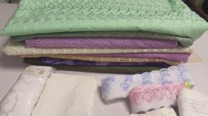 27.05.25 Ткани с вышивкой и новое платье