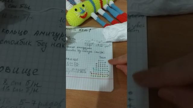 Часть 3 Сказочный Кот вязание крючком от Кристины смотреть онлайн