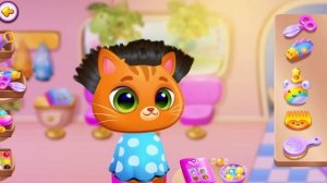 Суровый КОТИК БУБУ и МИМИ #4. Парикмахерская. Игра Bubbu & M