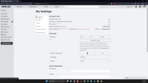 Как изменить пароль на Roblox PS4 PS5