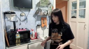 tamokka готовит блины со сгущенкой