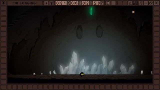 THE LONGING: Добыча зелёного кристалла. Part 8,75 смотреть онлайн