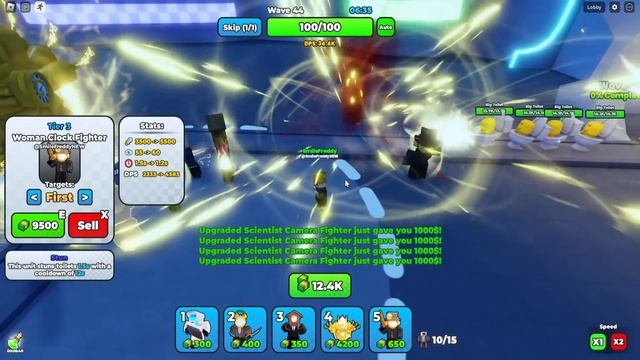 НОВЫЙ АПГРЕЙД ТИТАН КЛОКМЕН в КЛОК ИВЕНТЕ Toilet Wars: Tower Def смотреть онлайн