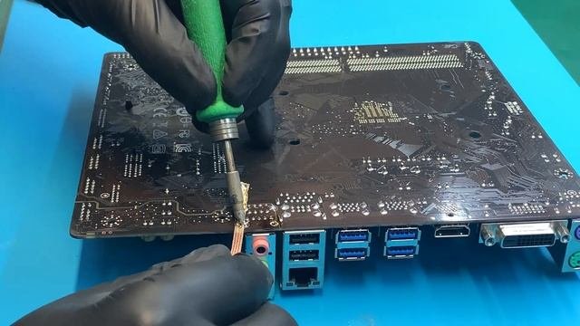 Замена аудио разъема на системном блоке