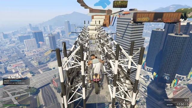 GTA ONLINE И ПАРКУР НА БАЙКАХ!(ПРОХОЖДЕНИЕ) смотреть онлайн