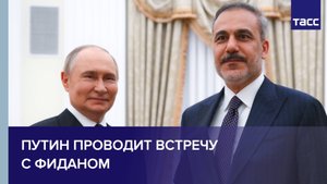 Путин проводит встречу с Фиданом