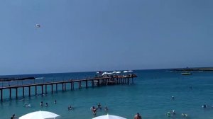 Пирс и пляж отеля OZ İncekum Beach Resort 5*