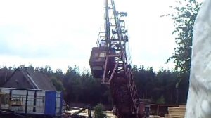 подъем башенного крана