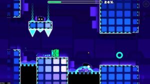 ГЕОМЕТРИ ДАШ ОГНЕННАЯ ПРОХОЖДЕНИЕ 3 УРОВНЯ НА 3 МОНЕТКИ.