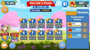 Angry Birds Friends. Day for a Pignic (26.05.2025). Все уровни 3 звезды. Прохождение от SAFa
