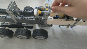 Лего техник грузовик Mercedes-Benz Arocs (моя версия) На C+