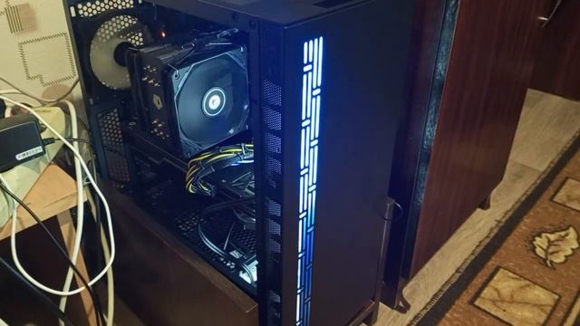 Ролик работы системного блока Ryzen 5 5600 смотреть онлайн