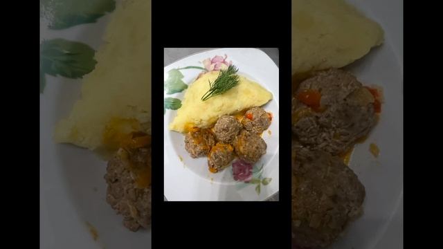 Готовим фрикадельки с пюре смотреть онлайн