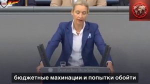 МЕРЦ В ШОКЕ! ВАЙДЕЛЬ ВСКРЫЛА ГРЯЗНУЮ ПРАВДУ МАТКУ! ТАК?