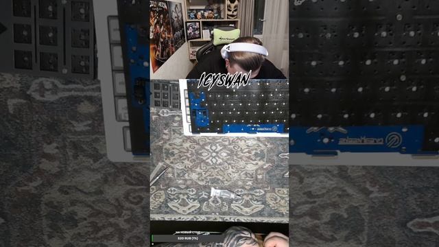 Клавиатура из печенья и мороженого? Как?! #shorts #stream #keyboa смотреть онлайн