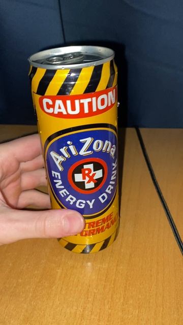 ВТОРАЯ АРИЗОНА / ОСТОРОЖНО! ARIZONA ENERGY DRINK CAUTION EXTREME PERFORMANCE / АМЕРИКАНСКИЙ