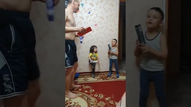 звезды, #азизазульфатовна #напамять папа,сын и дочь