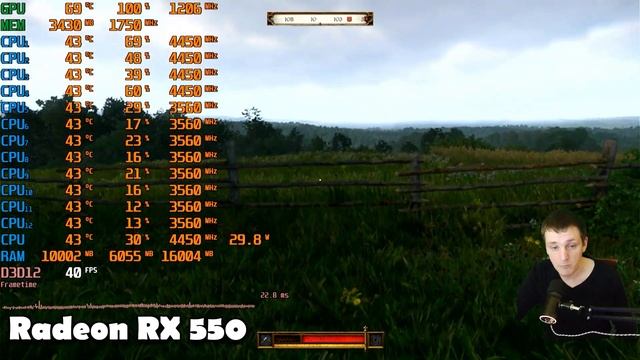 Kingdom Come Deliverance 2 Patch на слабом пк RX 550 Ryzen 5 5500GT смотреть онлайн