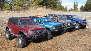 Штурм крутого подъёма на RC машинах!