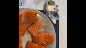 Засолка филе любой рыбы.