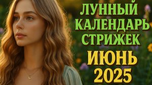 🌙 Лунный календарь стрижек на ИЮНЬ 2025 года — Лучшие и худшие дни для ухода за волосами!
