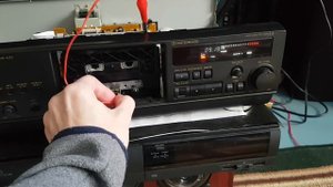 Technics RS-AZ6 AZ7 пробуем писать после замены головки