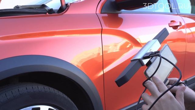 Бюджетный ручной 3D сканер RangeVision Neopoint Max для больших об смотреть онлайн