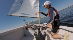 Кубок Сызранского кремля, парусный спорт, класс оптимист, гонка с #GoPro