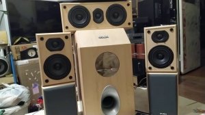 Комплект акустики Sven HT-480 Тест 2