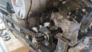 Самодельный снегоход с двигателем буран