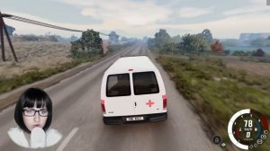 ТЁТЯ ЛАРИСА СПЕШИТ ЛЕЧИТЬ ТЕБЯ | ASMR BeamNG Drive