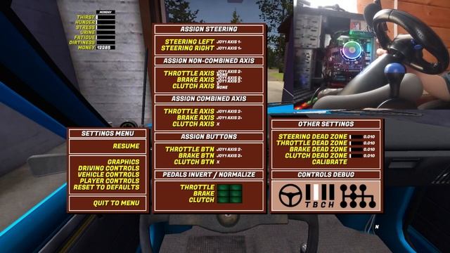 Как настроить руль в My Summer Car смотреть онлайн