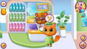 Суровый КОТИК БУБУ и МИМИ #2. Больница. Игра Bubbu & Mimmi World ?