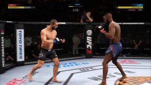 ТОП 10 нокаутов от Джона Джонса в UFC3 Уровень Сложный