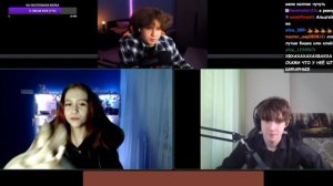 БИШКА помогает клайпу со свиданием через наушник😈