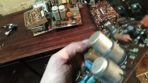 Рекорд ВЦ-381 (1987г.) - разбор телевизора на драг-металлы.