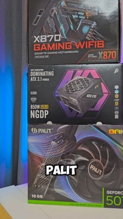 Игровой ПК на RTX 5070ti и Ryzen 7 7800x3D! #сборкапк #nvidia #ryzen