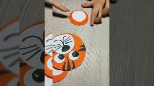 Поделка тигр