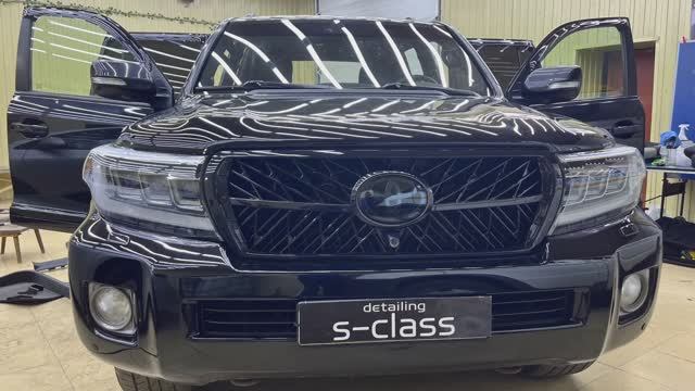 Химчистка салона Toyota Land Cruiser Мурманск