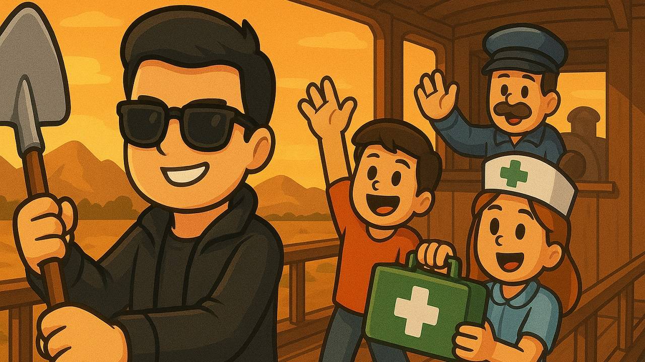 ► Roblox 😎 Мертвые Рельсы С Подписчиками
