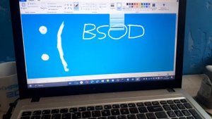 Рисунка про БСОД - Синий экран смерти (BSOD)