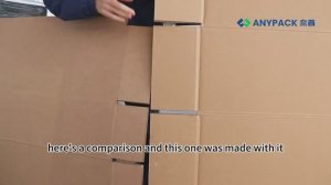 Боксмейкер для коробок из тяжёлого и сотового гофрокартона Anypack AB2500HD