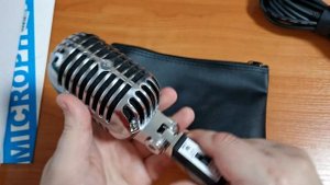 Обзор распаковка и тест на ретро микрофон Jmep 55sh (копия