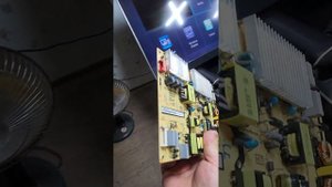 Ремонт телевизора TLC , замена блока питания с aliexpress.